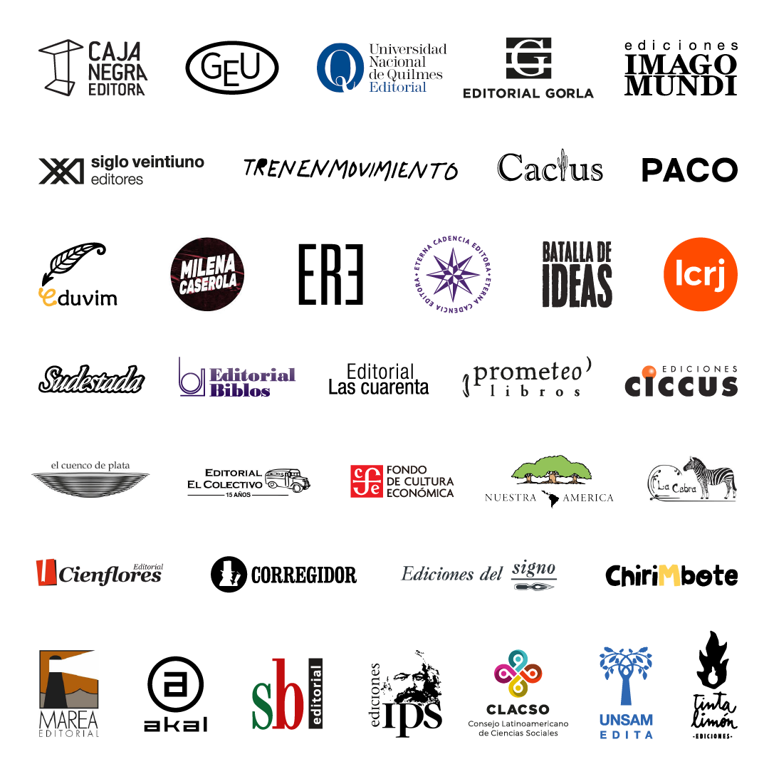 logos de editoriales participantes